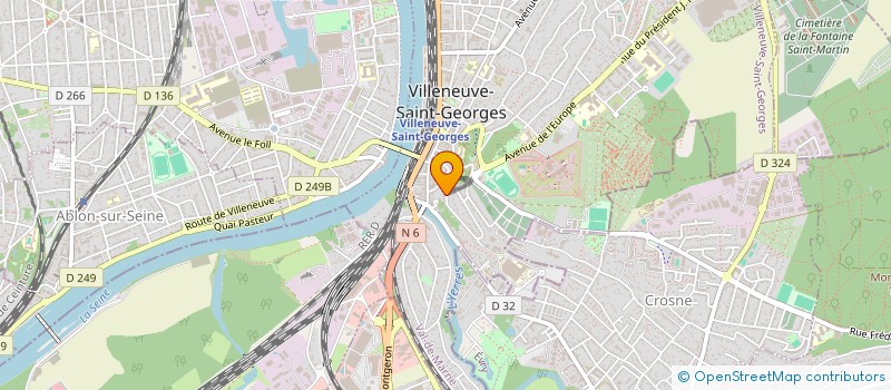 localisation de l'entreprise MONSIEUR EDDY RAMA  VILLENEUVE-SAINT-GEORGES