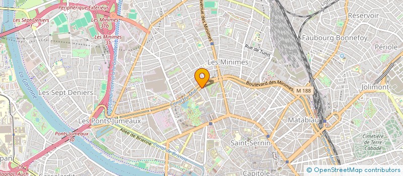 localisation de l'entreprise MONSIEUR EDDY RAT à TOULOUSE