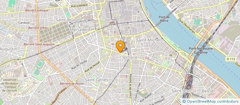 localisation de l'entreprise MONSIEUR EDDY RENARD  BORDEAUX