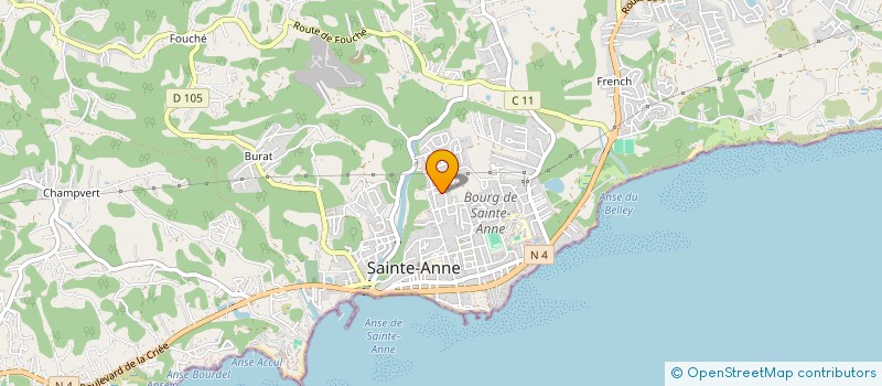 localisation de l'entreprise MONSIEUR EDDY RENIA à SAINTE-ANNE
