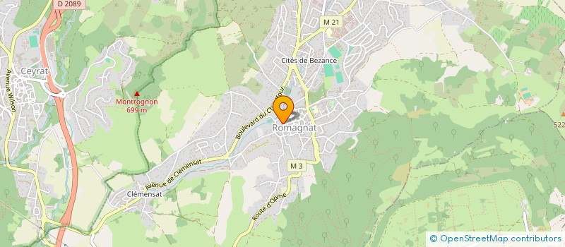 localisation de l'entreprise MONSIEUR EDDY REYNIER GEISSLER  ROMAGNAT