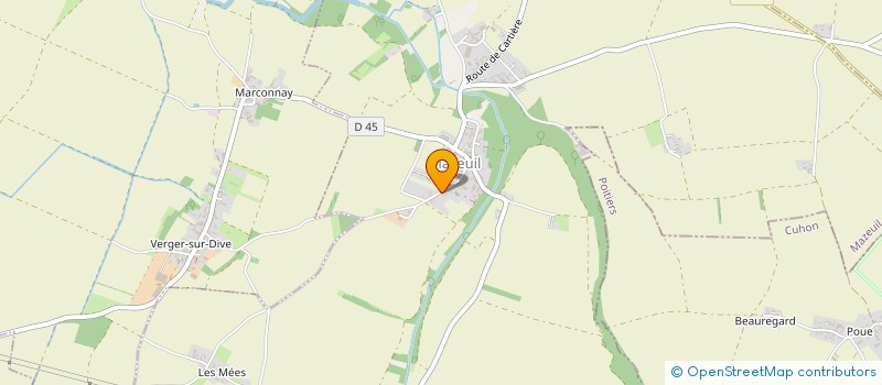 localisation de l'entreprise MONSIEUR EDDY ROGEON  SAINT-MARTIN-LA-PALLU