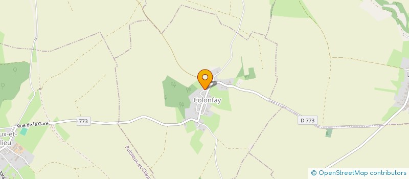 localisation de l'entreprise MONSIEUR EDDY ROISIN  COLONFAY
