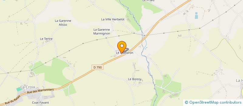 localisation de l'entreprise MONSIEUR EDDY ROLAND à LE HAUT-CORLAY