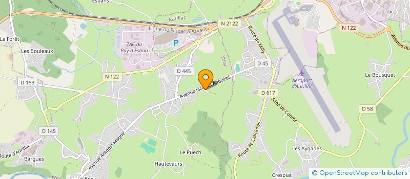 localisation de l'entreprise MONSIEUR EDDY ROQUESSOLANE à ARPAJON-SUR-CERE
