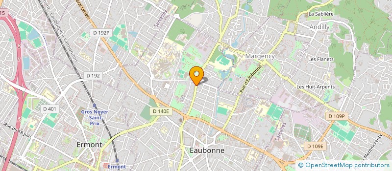 localisation de l'entreprise MONSIEUR EDDY ROSE  EAUBONNE