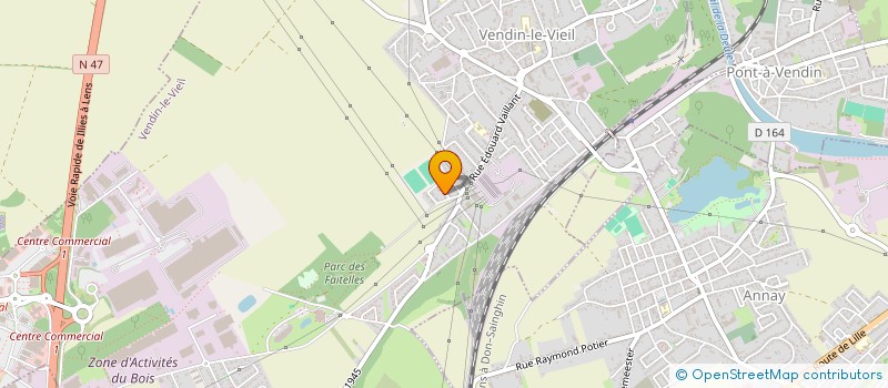 localisation de l'entreprise MONSIEUR EDDY ROUTIER  VENDIN-LE-VIEIL