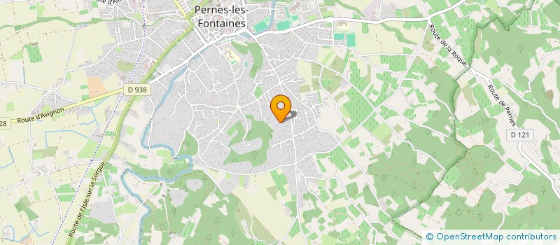 localisation de l'entreprise MONSIEUR EDDY ROUVIERE à PERNES-LES-FONTAINES