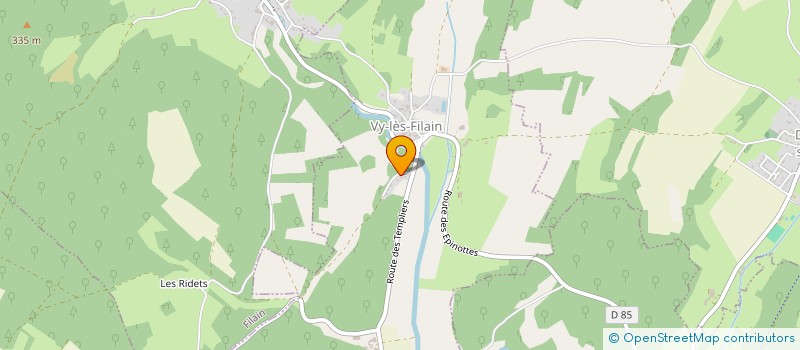 localisation de l'entreprise MONSIEUR EDDY ROY  VY-LES-FILAIN