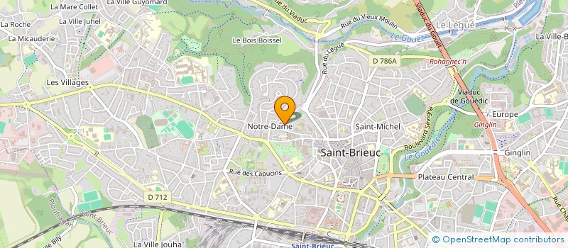 localisation de l'entreprise MONSIEUR EDDY SAINT-AIME à SAINT-BRIEUC