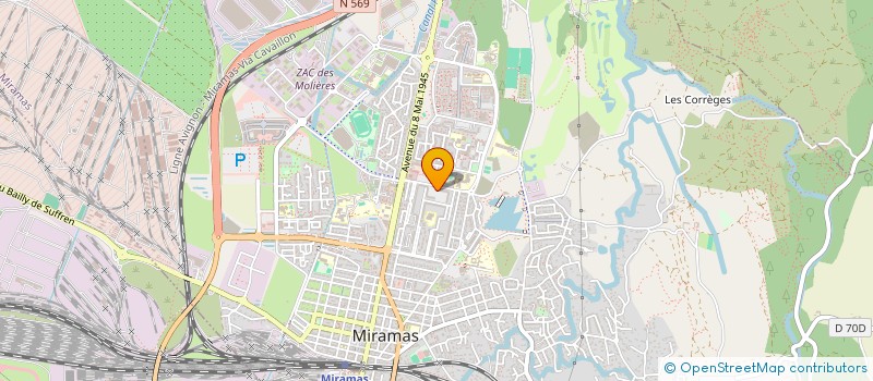 localisation de l'entreprise MONSIEUR EDDY SAINT-MARTIN  MIRAMAS