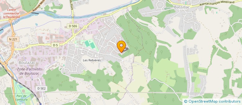 localisation de l'entreprise MONSIEUR EDDY SANCHIS  BOULAZAC ISLE MANOIRE