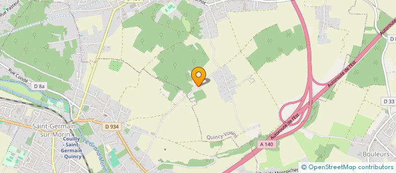 localisation de l'entreprise MONSIEUR EDDY SAUCY  QUINCY-VOISINS