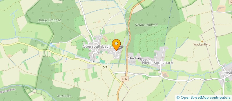 localisation de l'entreprise MONSIEUR EDDY SCHMITT  OBERSOULTZBACH