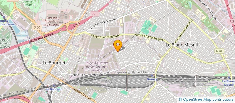 localisation de l'entreprise MONSIEUR EDDY SHOW à DRANCY