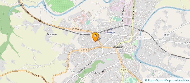 localisation de l'entreprise MONSIEUR EDDY SOUPART à GIROUSSENS