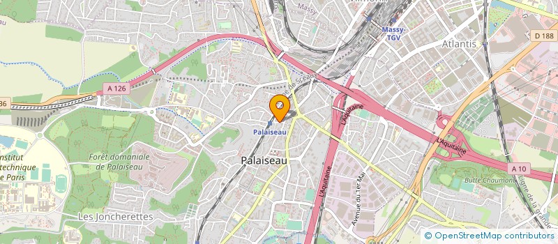 localisation de l'entreprise MONSIEUR EDDY STEYAERT DELAUNE à PALAISEAU