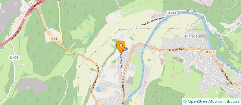 localisation de l'entreprise MONSIEUR EDDY STIEDEL  MATHAY