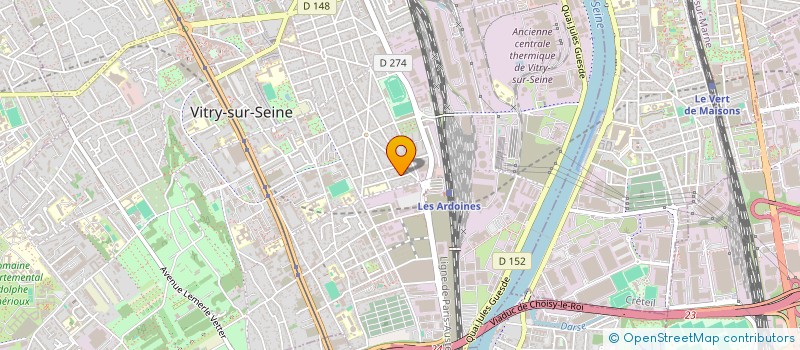 localisation de l'entreprise MONSIEUR EDDY STOUVENEL à VITRY-SUR-SEINE