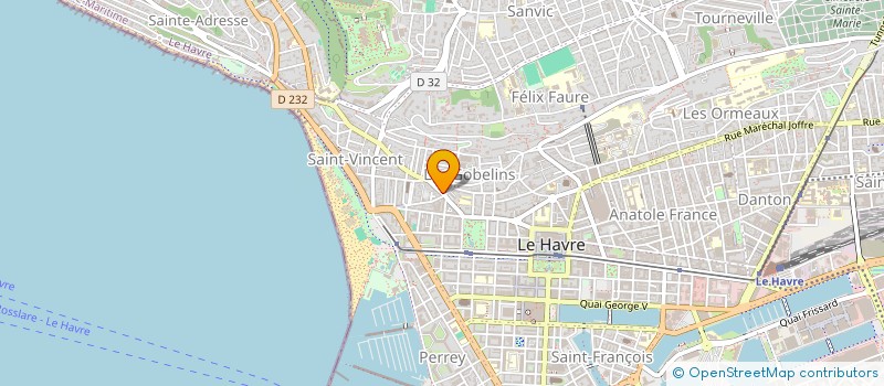 localisation de l'entreprise MONSIEUR EDDY SYLVIE à LE HAVRE