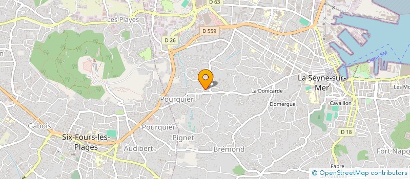 localisation de l'entreprise MONSIEUR EDDY TAGOURTI  LA SEYNE-SUR-MER