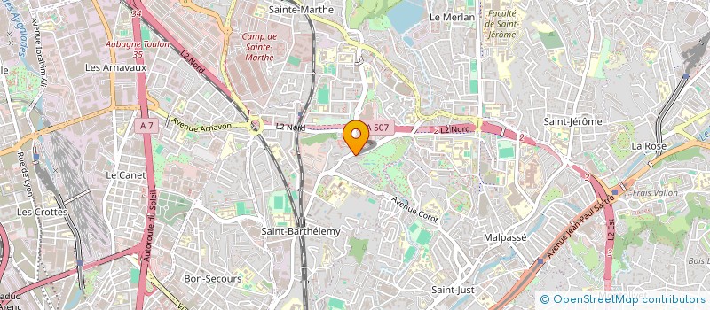 localisation de l'entreprise MONSIEUR EDDY TAGUELMINT  MARSEILLE