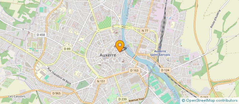 localisation de l'entreprise MONSIEUR EDDY TETU à AUXERRE