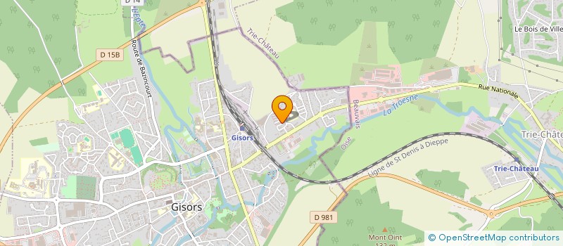 localisation de l'entreprise MONSIEUR EDDY TKATCHENKO  GISORS