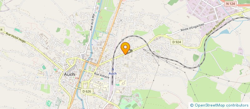 localisation de l'entreprise MONSIEUR EDDY TRUONG  AUCH