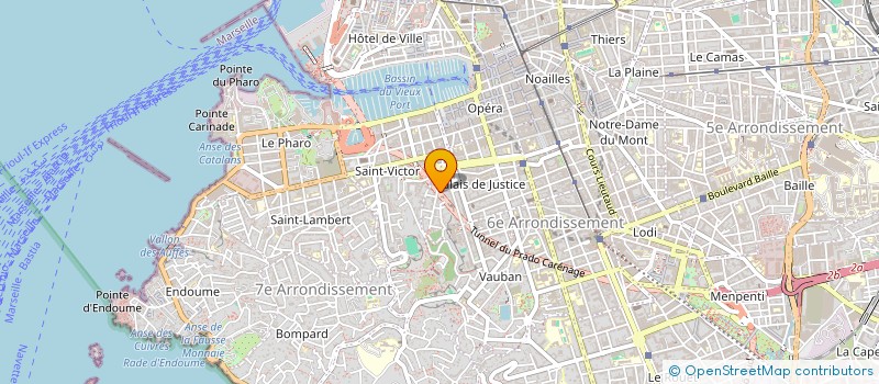 localisation de l'entreprise MONSIEUR EDDY VACCARO à MARSEILLE