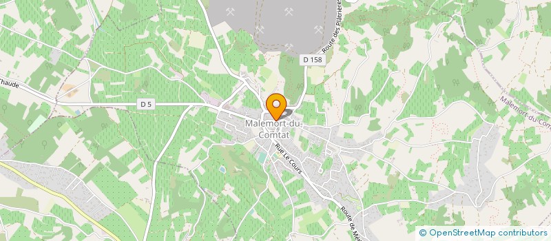 localisation de l'entreprise MONSIEUR EDDY VAN DEN BROECK  MALEMORT-DU-COMTAT