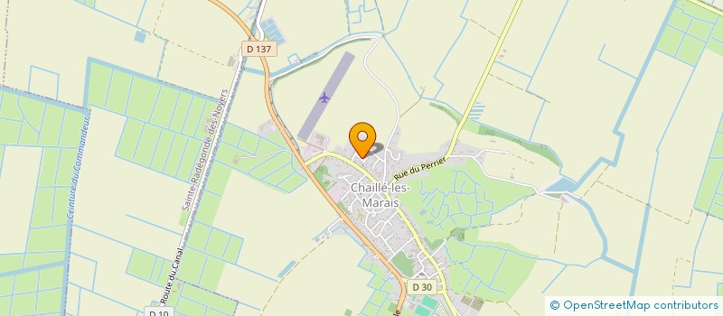 localisation de l'entreprise MONSIEUR EDDY VANDERHAEGHE  CHAILLE-LES-MARAIS