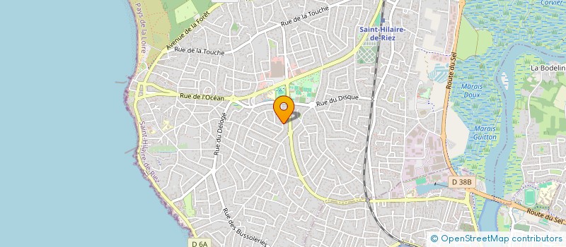 localisation de l'entreprise MONSIEUR EDDY VERA  SAINT-HILAIRE-DE-RIEZ