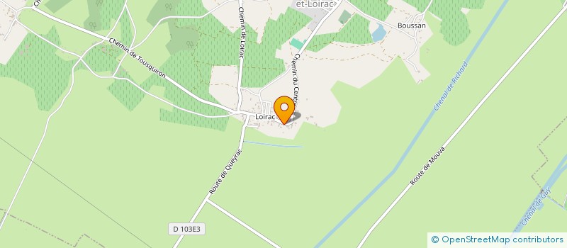 localisation de l'entreprise MONSIEUR EDDY VOLPILLIERE  JAU-DIGNAC-ET-LOIRAC