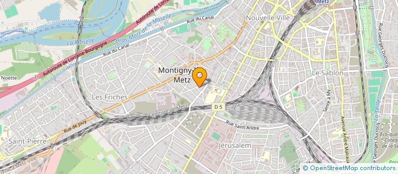 localisation de l'entreprise MONSIEUR EDDY VON GOUFEIN  AMNEVILLE