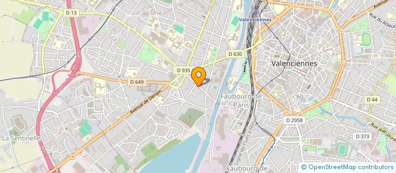 localisation de l'entreprise MONSIEUR EDDY WILLEMS à VALENCIENNES
