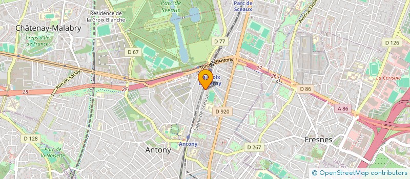 localisation de l'entreprise MONSIEUR EDE BRULL à ANTONY