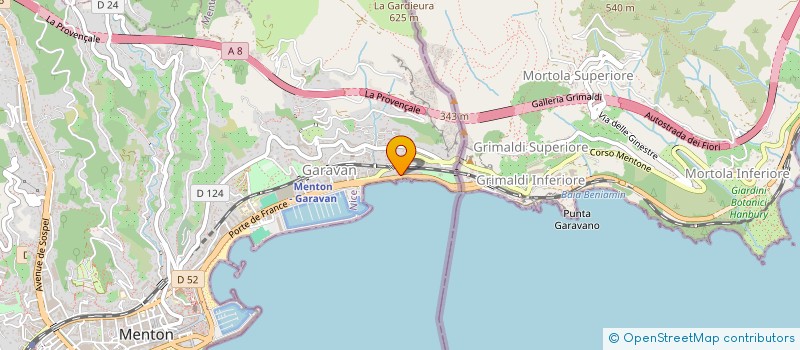 localisation de l'entreprise MONSIEUR EDE ZAMBO  MENTON