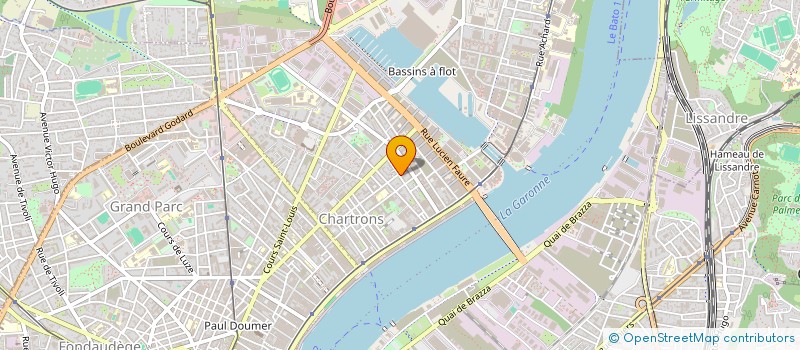 localisation de l'entreprise MONSIEUR EDEM FIADJOE  BORDEAUX