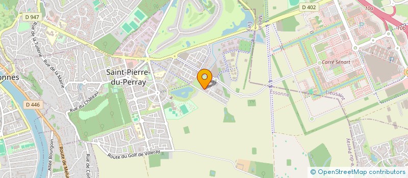 localisation de l'entreprise MONSIEUR EDEM FIAWOO  EVRY-COURCOURONNES