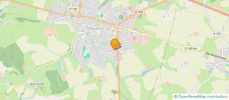 localisation de l'entreprise MONSIEUR EDEM KEDE  MAULEON