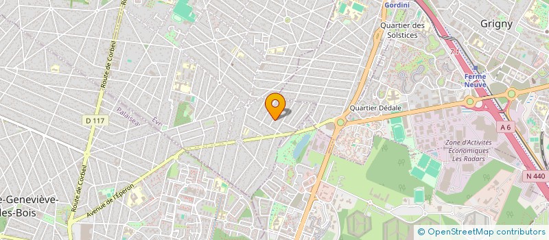 localisation de l'entreprise MONSIEUR EDEN HADJAJ  MORSANG-SUR-ORGE