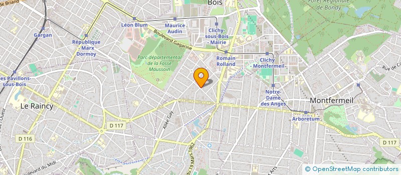 localisation de l'entreprise MONSIEUR EDEN KIMCHI à CLICHY-SOUS-BOIS