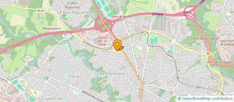 localisation de l'entreprise MONSIEUR EDEN LOUSSOUARN à ORVAULT