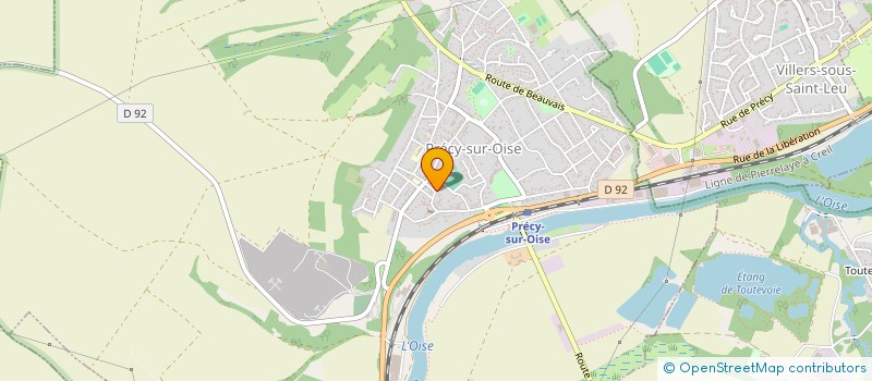 localisation de l'entreprise MONSIEUR EDEN ZENNACHE  PRECY-SUR-OISE