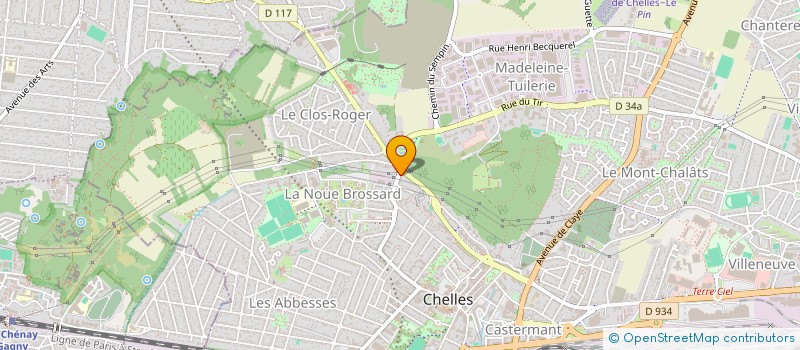 localisation de l'entreprise MONSIEUR EDER FERREIRA BATISTA  THORIGNY-SUR-MARNE