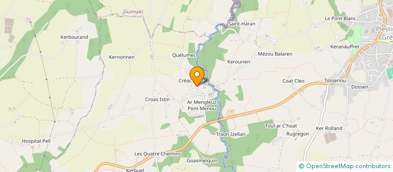 localisation de l'entreprise MONSIEUR EDERN FERLICOT  PLOUEGAT-GUERAND