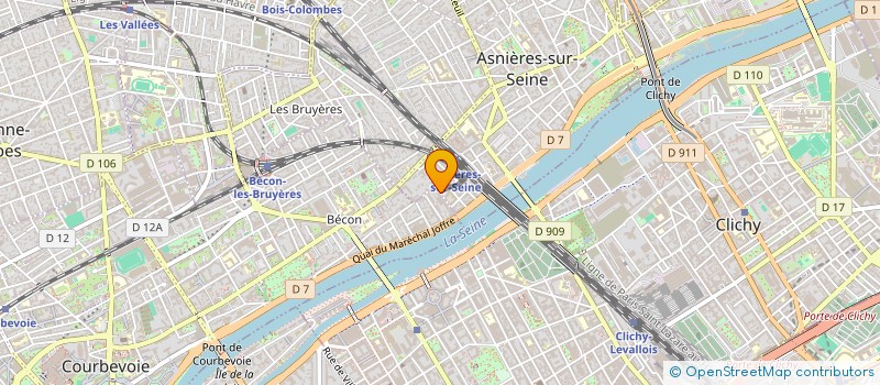 localisation de l'entreprise MONSIEUR EDERN RIDENT  COURBEVOIE