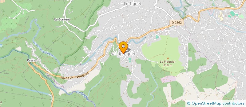 localisation de l'entreprise MONSIEUR EDERN RUFFIN à LE TIGNET