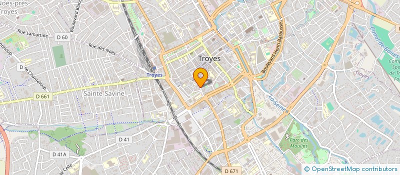 localisation de l'entreprise MONSIEUR EDERN VIANNAY à TROYES